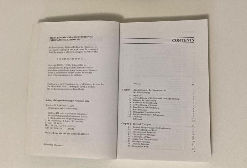 Refrigeration & air conditioning - Wilbert F. Stoecker and Jerold W. Jones