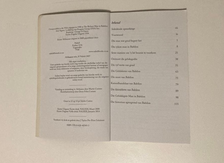 Die rykste man in Babilon - George S. Clason