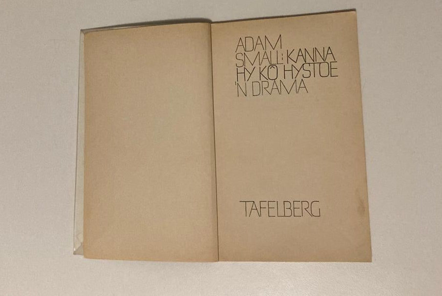 Kanna hy kô hystoe - Adam Small