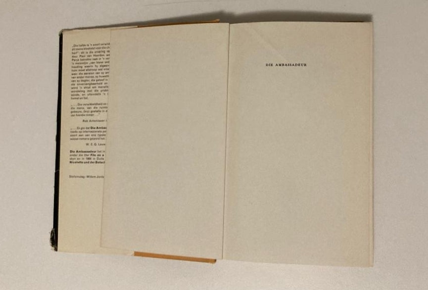 Die ambassadeur - André P. Brink
