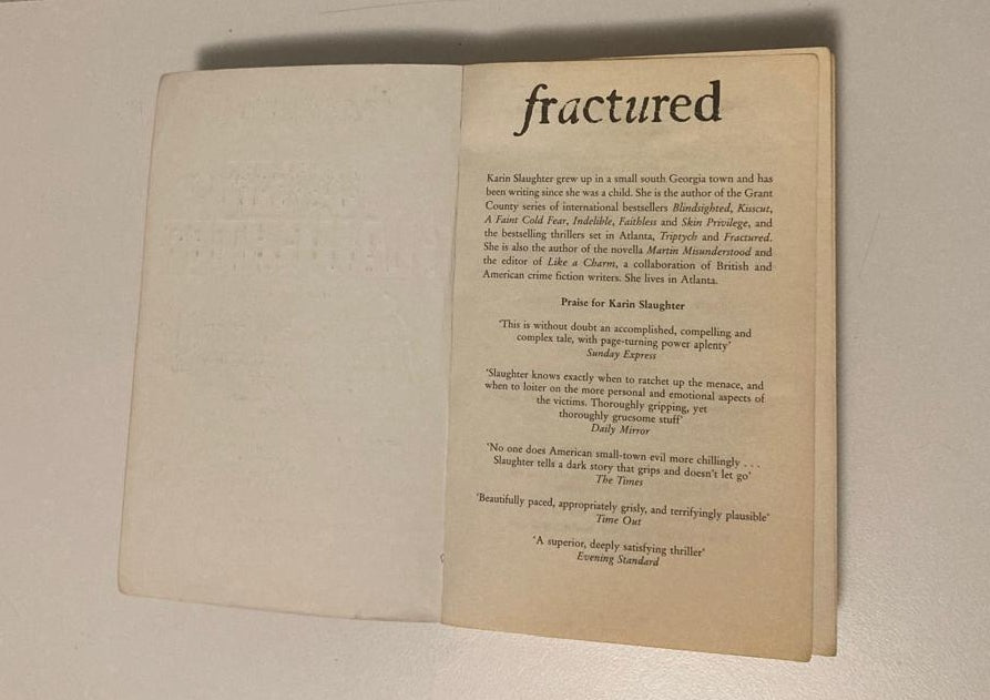 Fractured - Karin Slaughter (Will Trent #2)