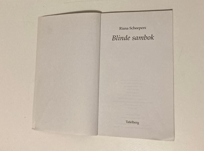 Blinde sambok - Riana Scheepers