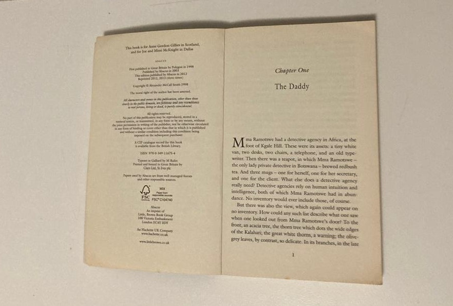 The no.1 ladies' detective agency - Alexander McCall Smith (No. 1 Ladies' Detective Agency #1)