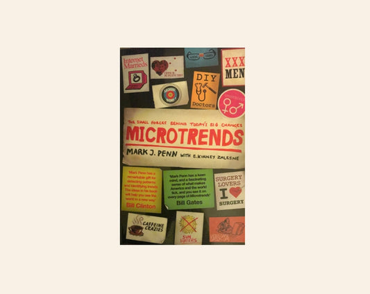 Microtrends: The small forces behind today's big changes - Mark J. Penn with E. Kinney Zalesne