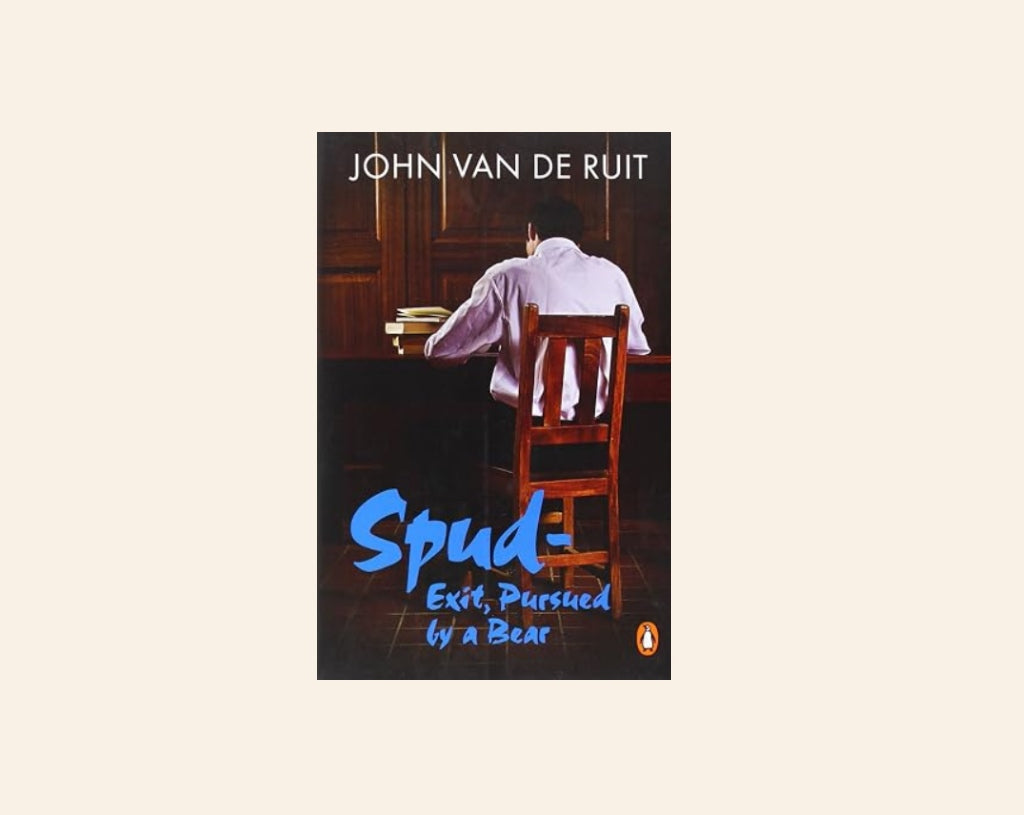 Spud - exit, pursued by a bear - John van de Ruit (Spud #4)