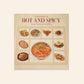 The book of hot and spicy and Indian foods - Linda Fraser and Louise Steele