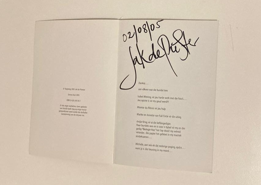 Heuning in die mond - Jak de Priester (First edition; Signed)