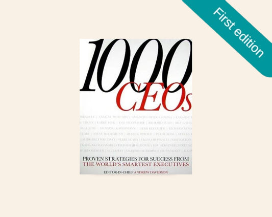 1000 CEOs - Andrew Davidson, Editor in Chief (First American edition)