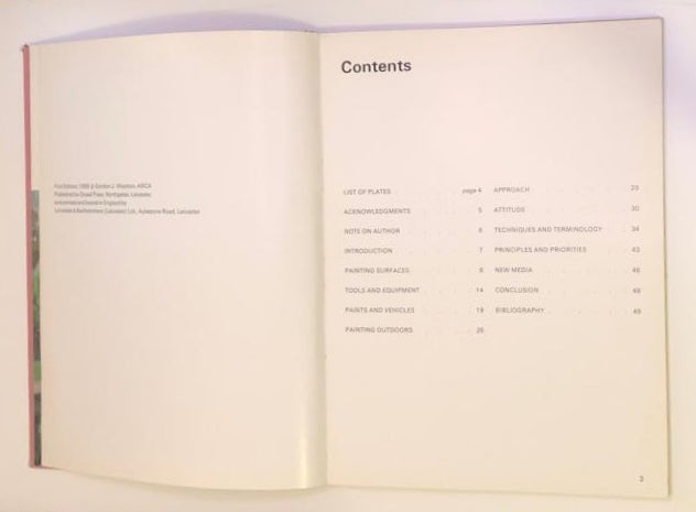Oil painting: Means and methods - Gordon J. Wootton (First edition)