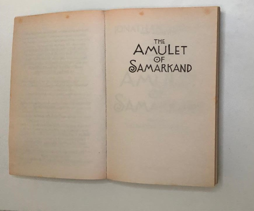 The amulet of Samarkand - Jonathan Stroud