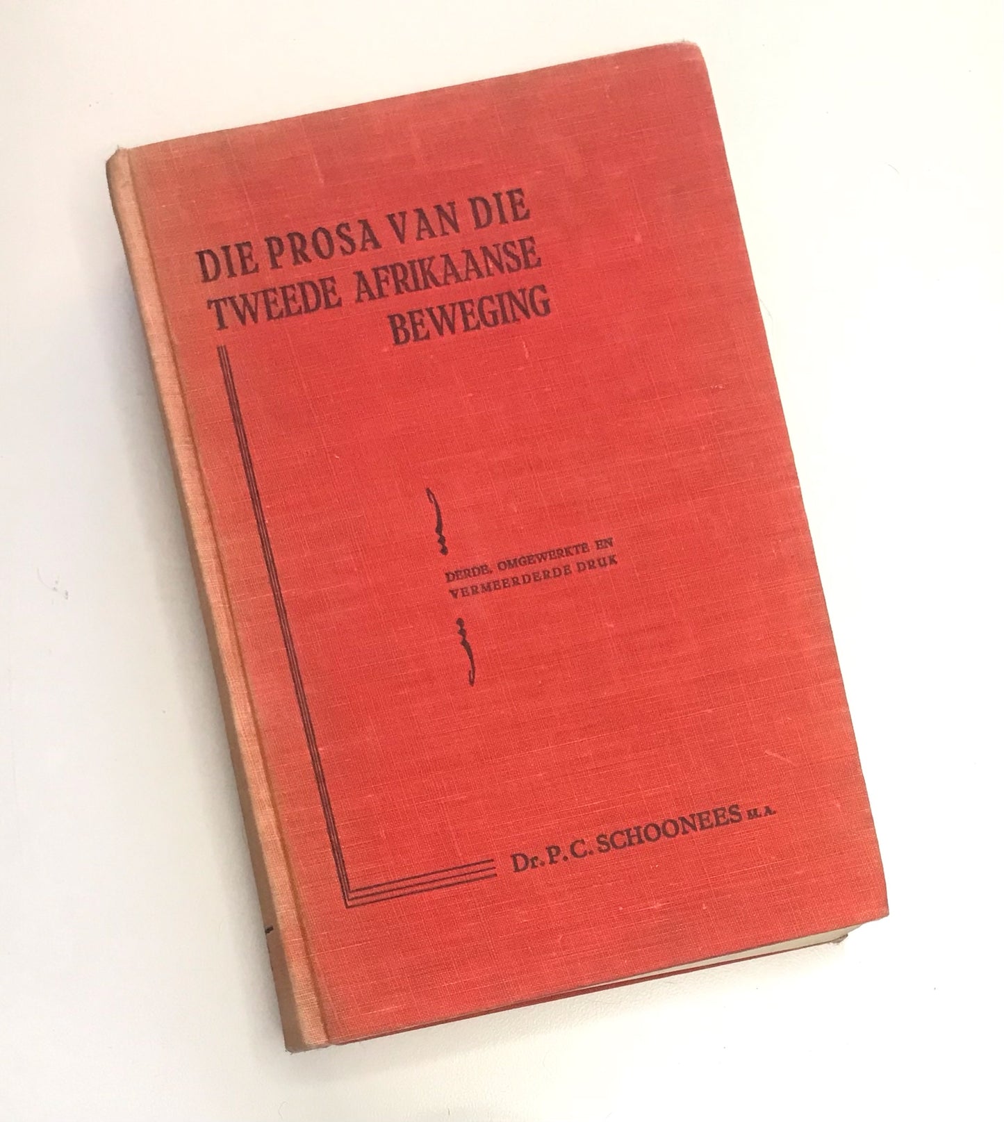 Die prosa van die tweede Afrikaanse beweging - Dr. P.C. Schoonees