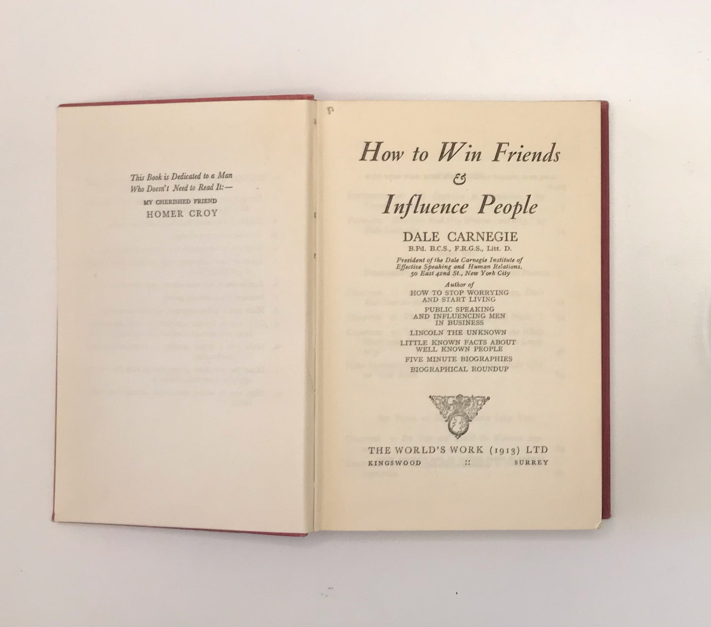 How to win friends and influence people - Dale Carnegie