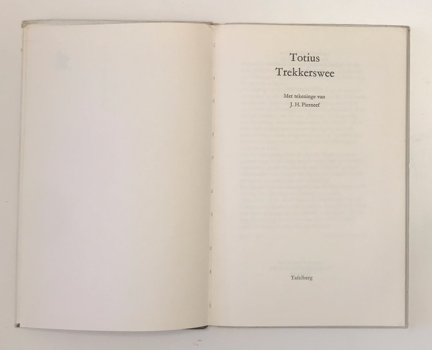Trekkerswee: Verse van Totius