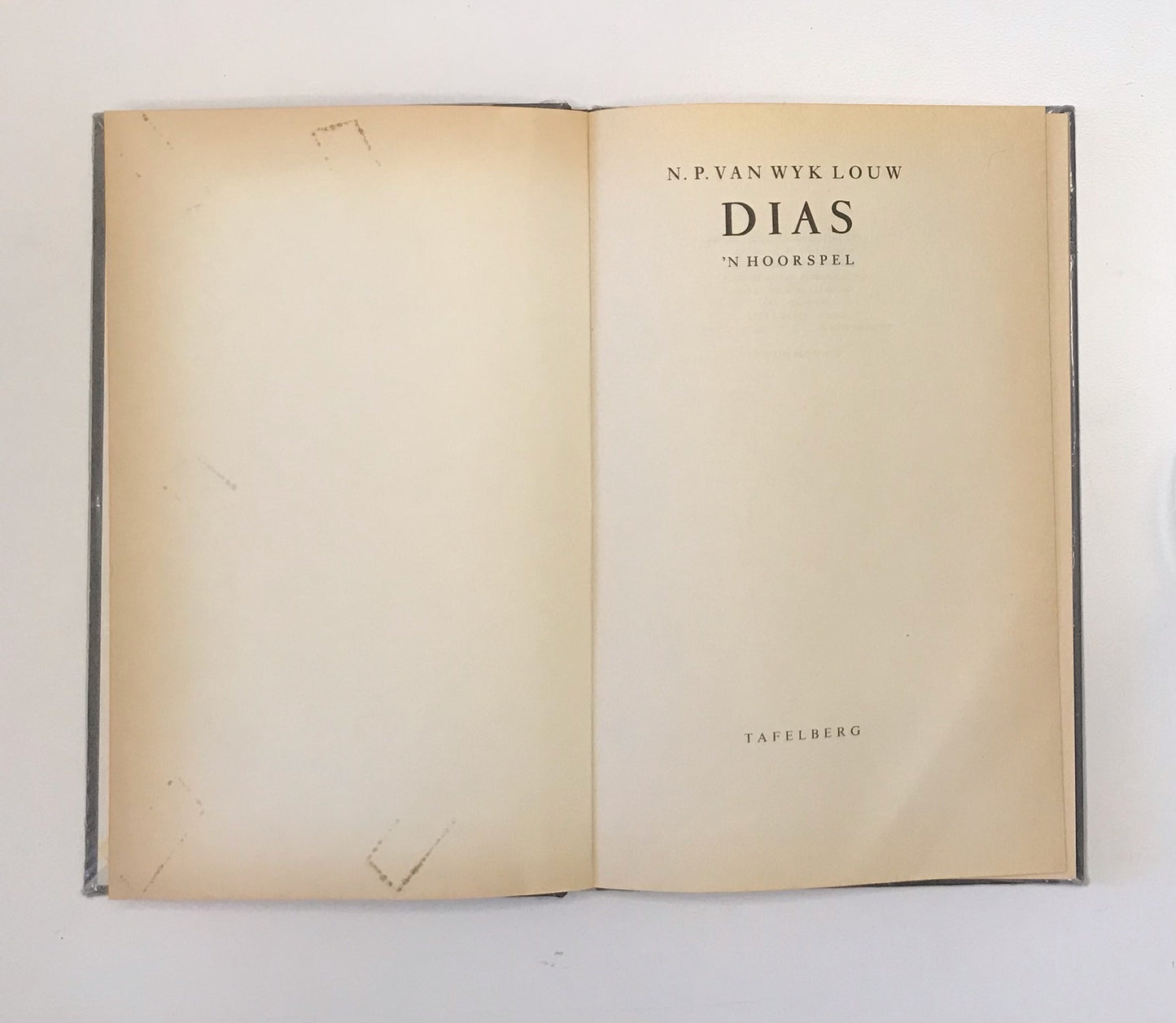 Dias: ’n hoorspel - N.P. van Wyk Louw