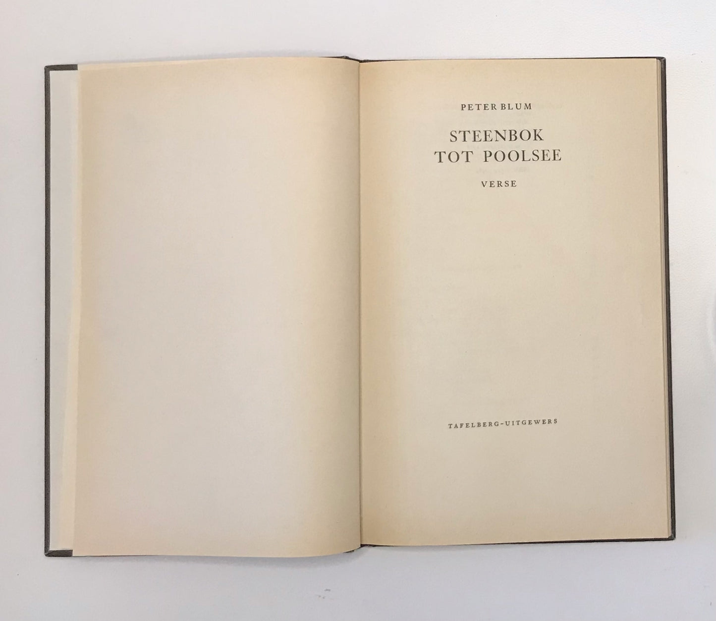 Steenbok tot Poolsee - Peter Blum