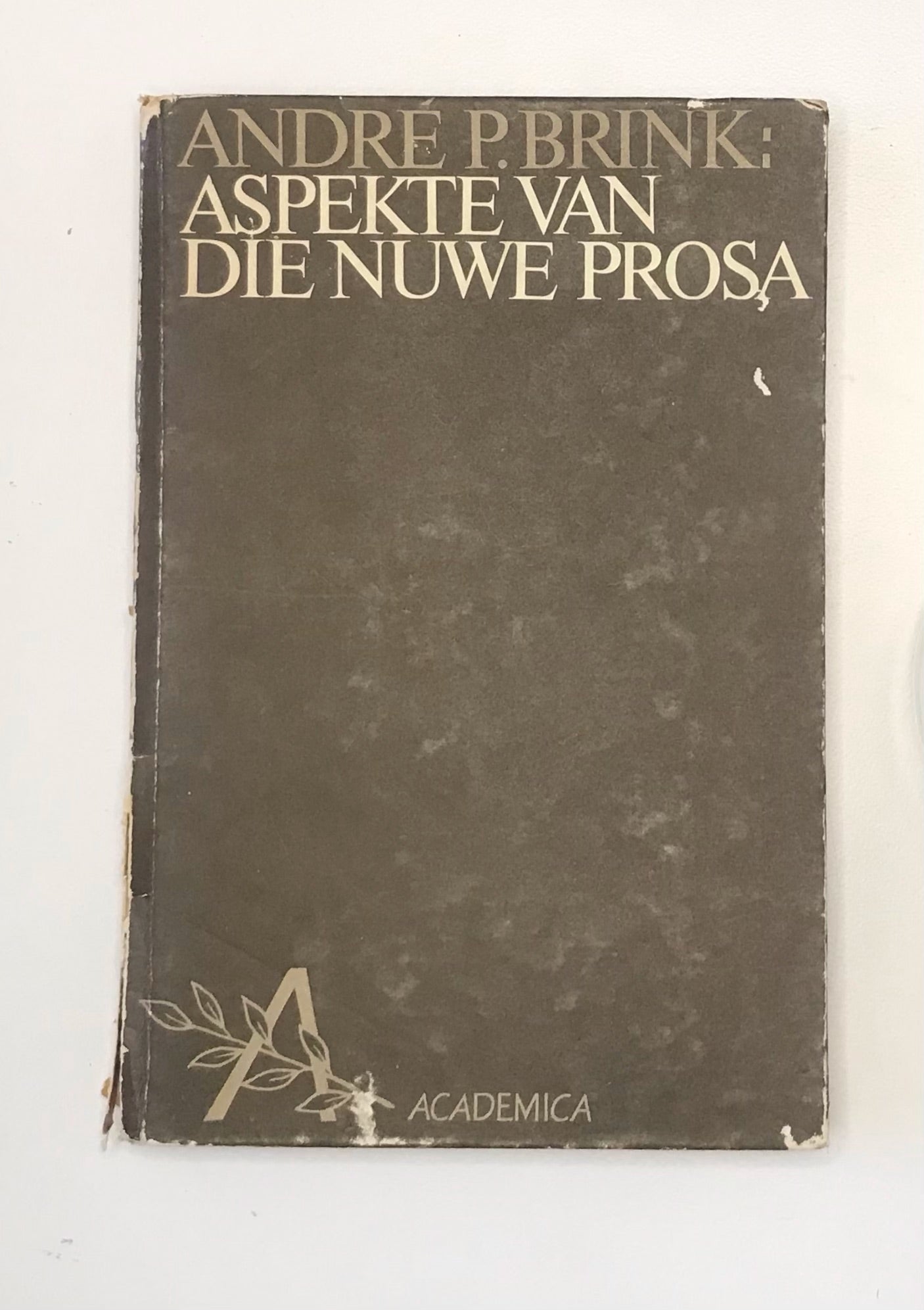 Nuwe aspekte van die Afrikaanse prosa - André P. Brink