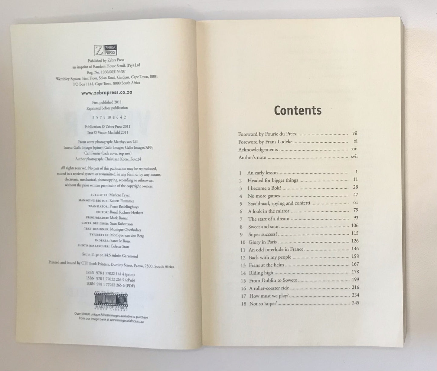 Victor: My journey - De Jongh Borchardt (First edition)