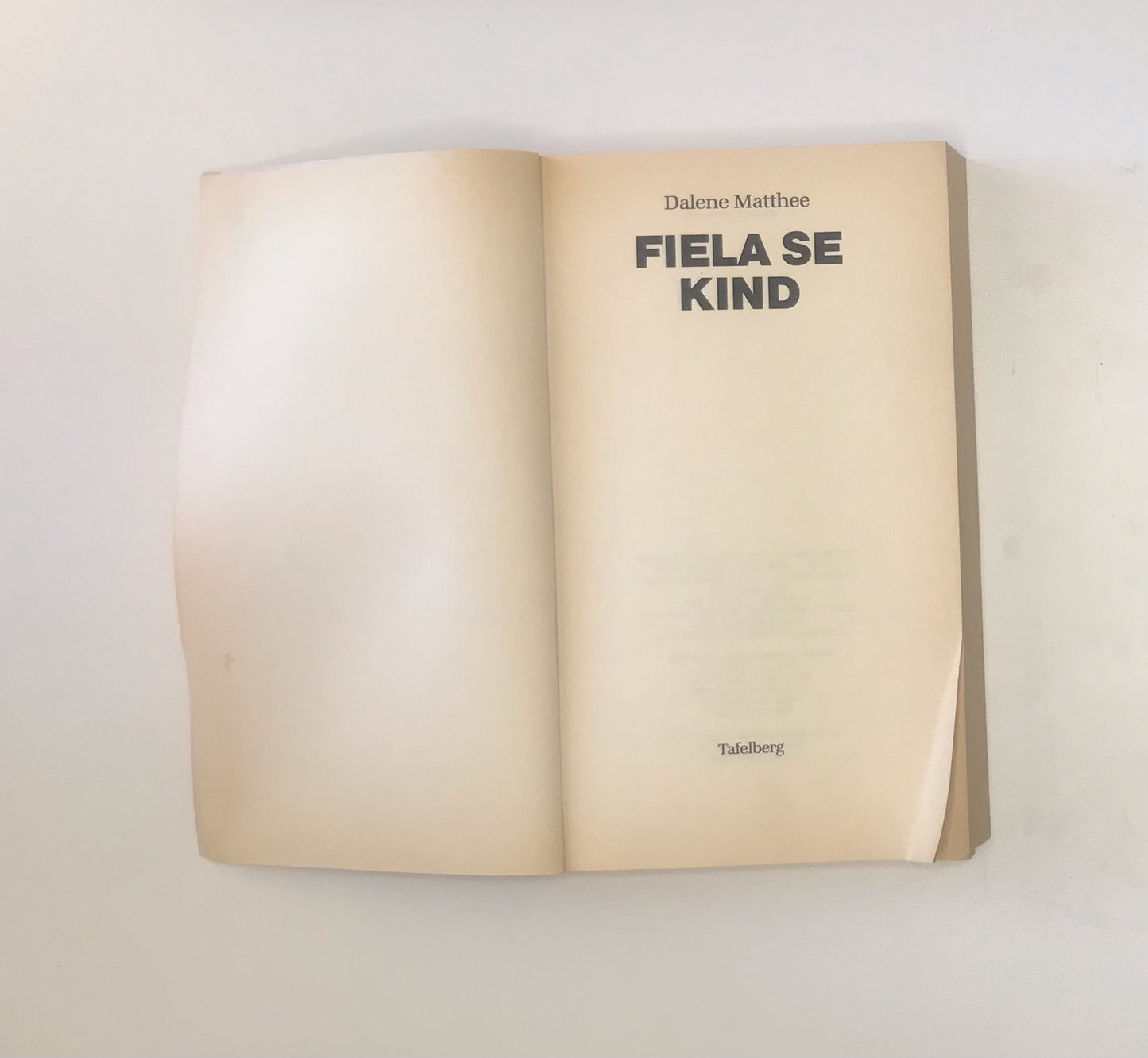 Fiela se kind - Dalene Matthee