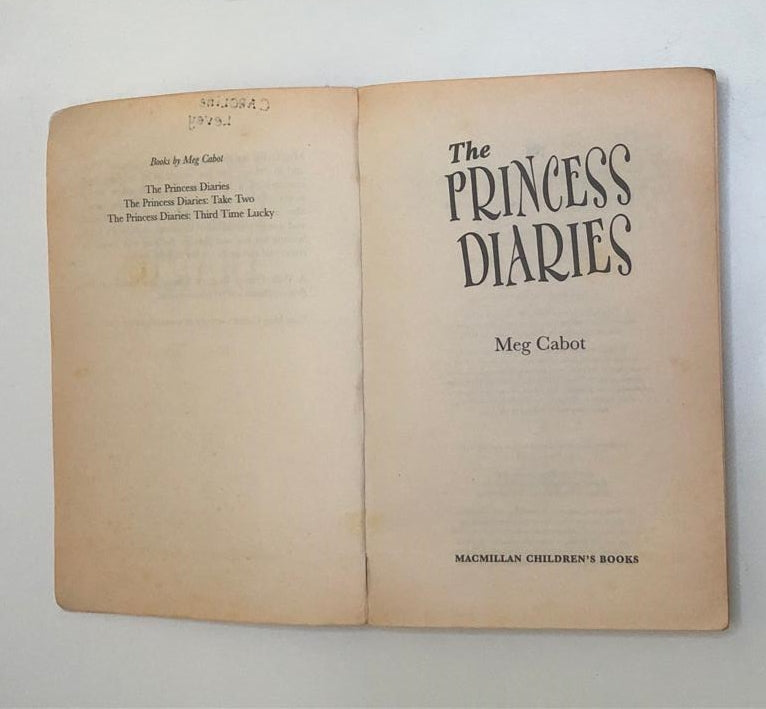 The princess diaries - Meg Cabot