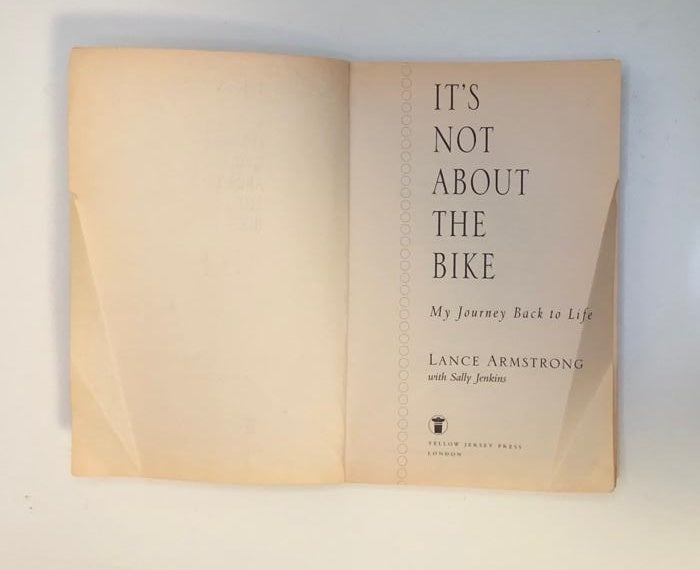It's not about the bike: My journey back to life - Lance Armstrong