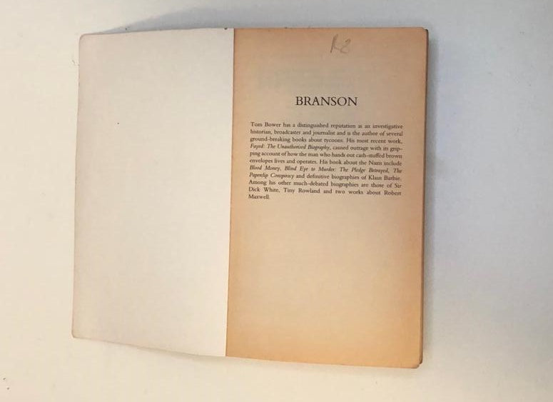 Branson - Tom Bower