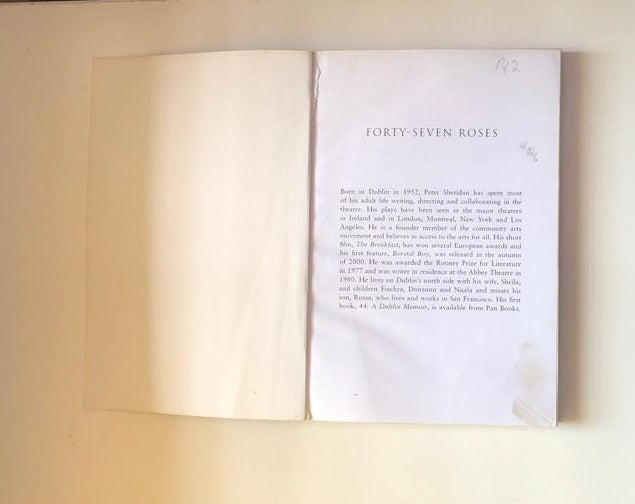 Forty-seven roses - Peter Sheridan