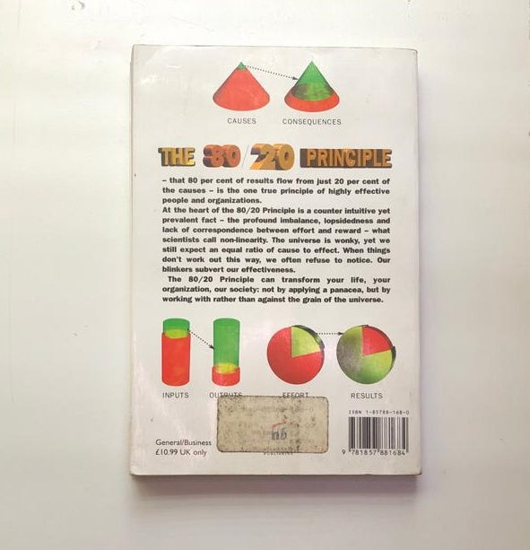 The 80/20 principle: The secret of achieving more with less - Richard Koch