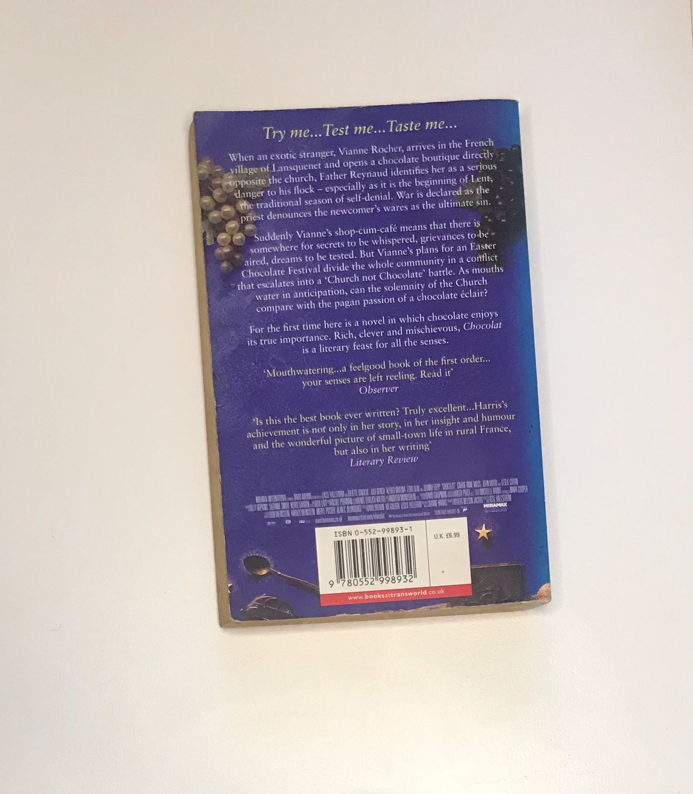 Chocolat - Joanne Harris