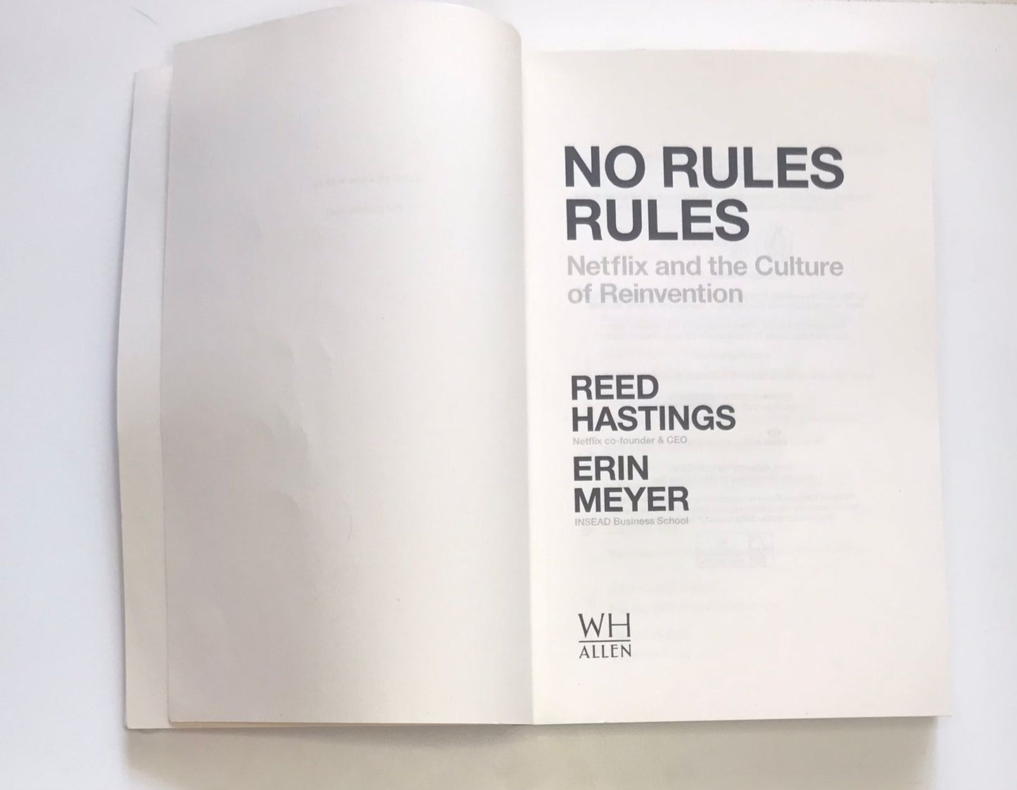 No rules rules: Netflix and the culture of reinvention - Reed Hastings and Erin Meyer